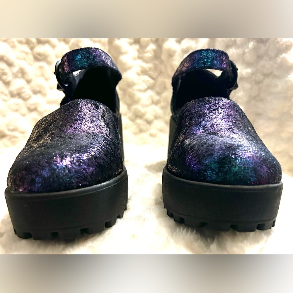 Rocket Dog Mary Jane buckle Multicolor Platform Shoes women’s size 7.5 - Picture 6 of 14